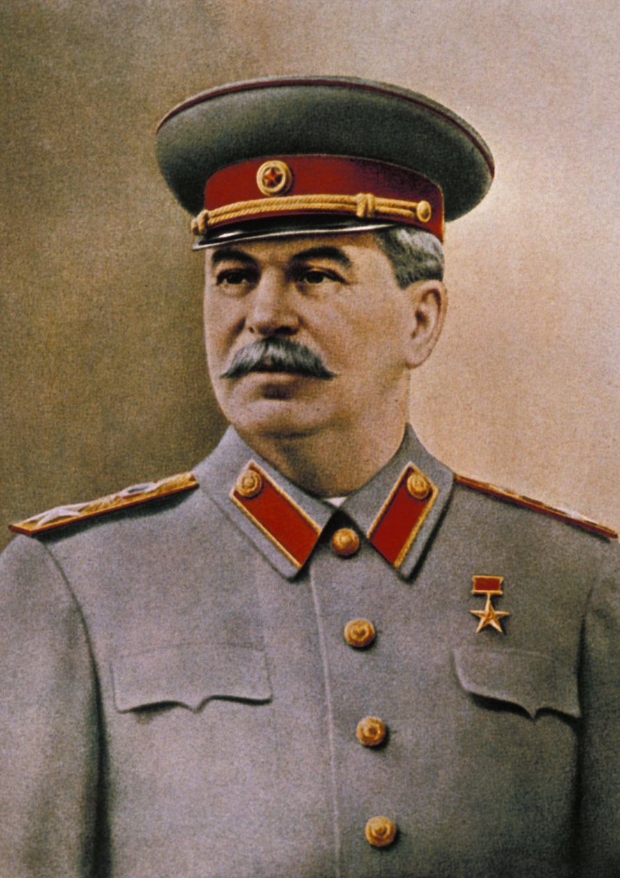 صورة لجوزيف ستالين (1879 - 1953). بواسطة غير معروف