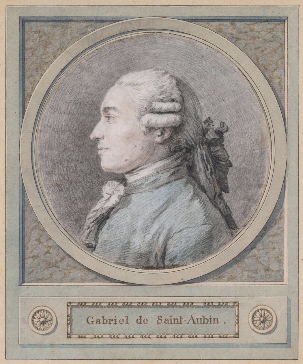 صورة لرجل يقال أنه النحات كلوديون (1738-1814) بواسطة غير معروف