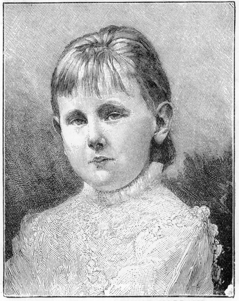 الملكة ويلهلمينا ملكة هولندا 1893 بواسطة غير معروف