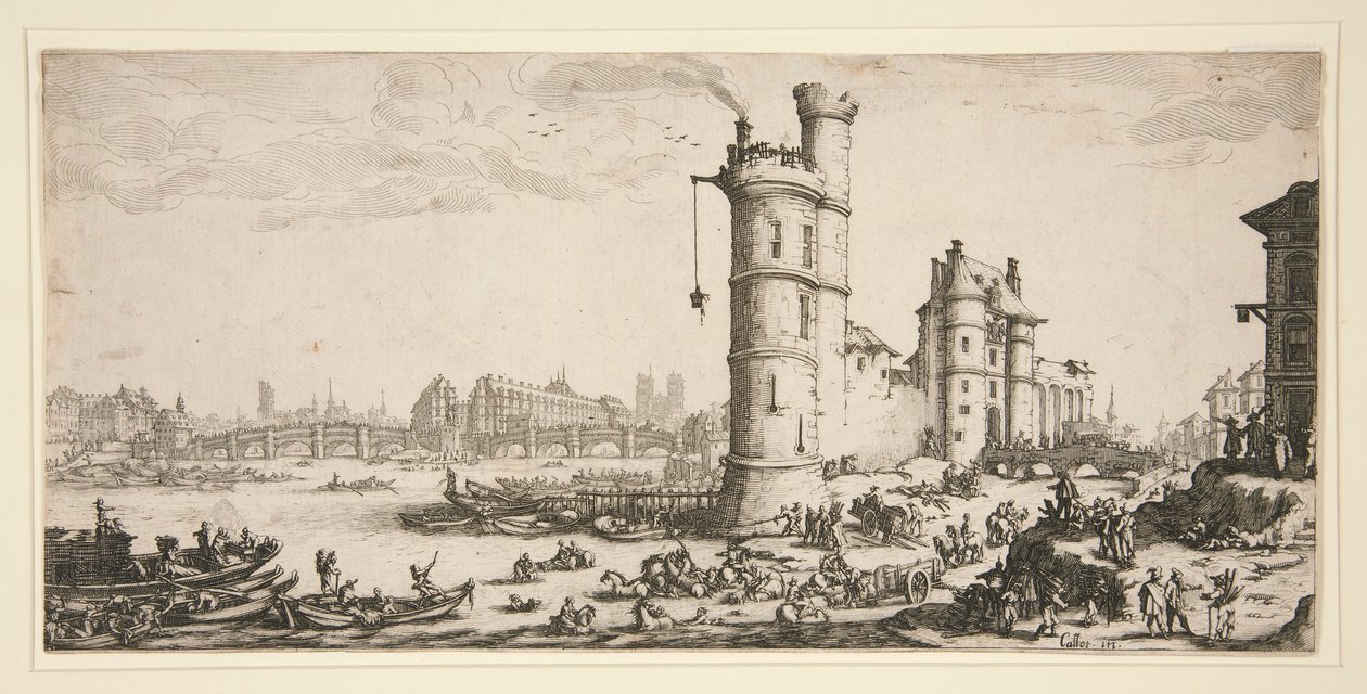 منظر لـ Pont Neuf بواسطة غير معروف