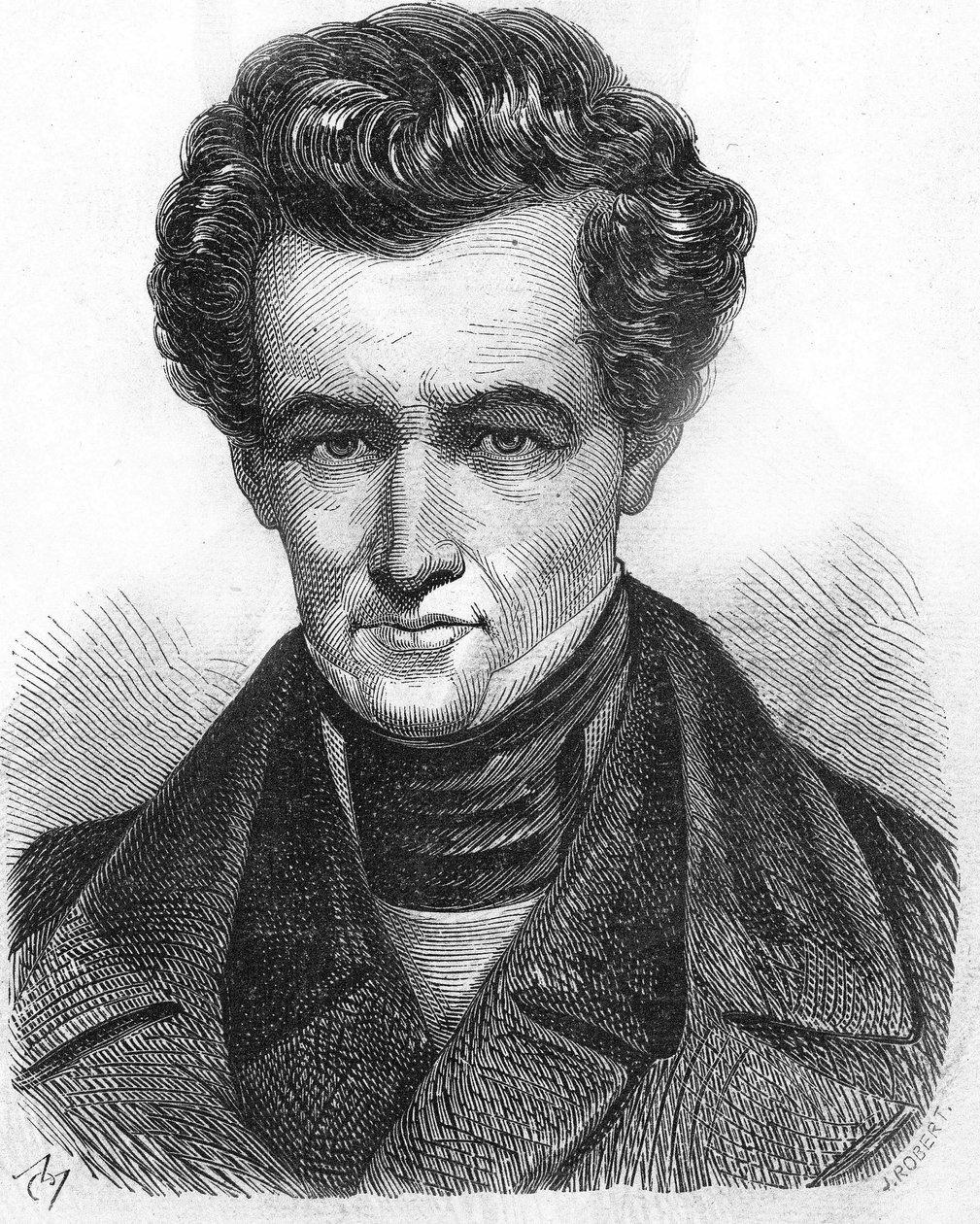 أرماند كاريل (1800-1836) ، صحفي فرنسي. بواسطة فنان غير معروف