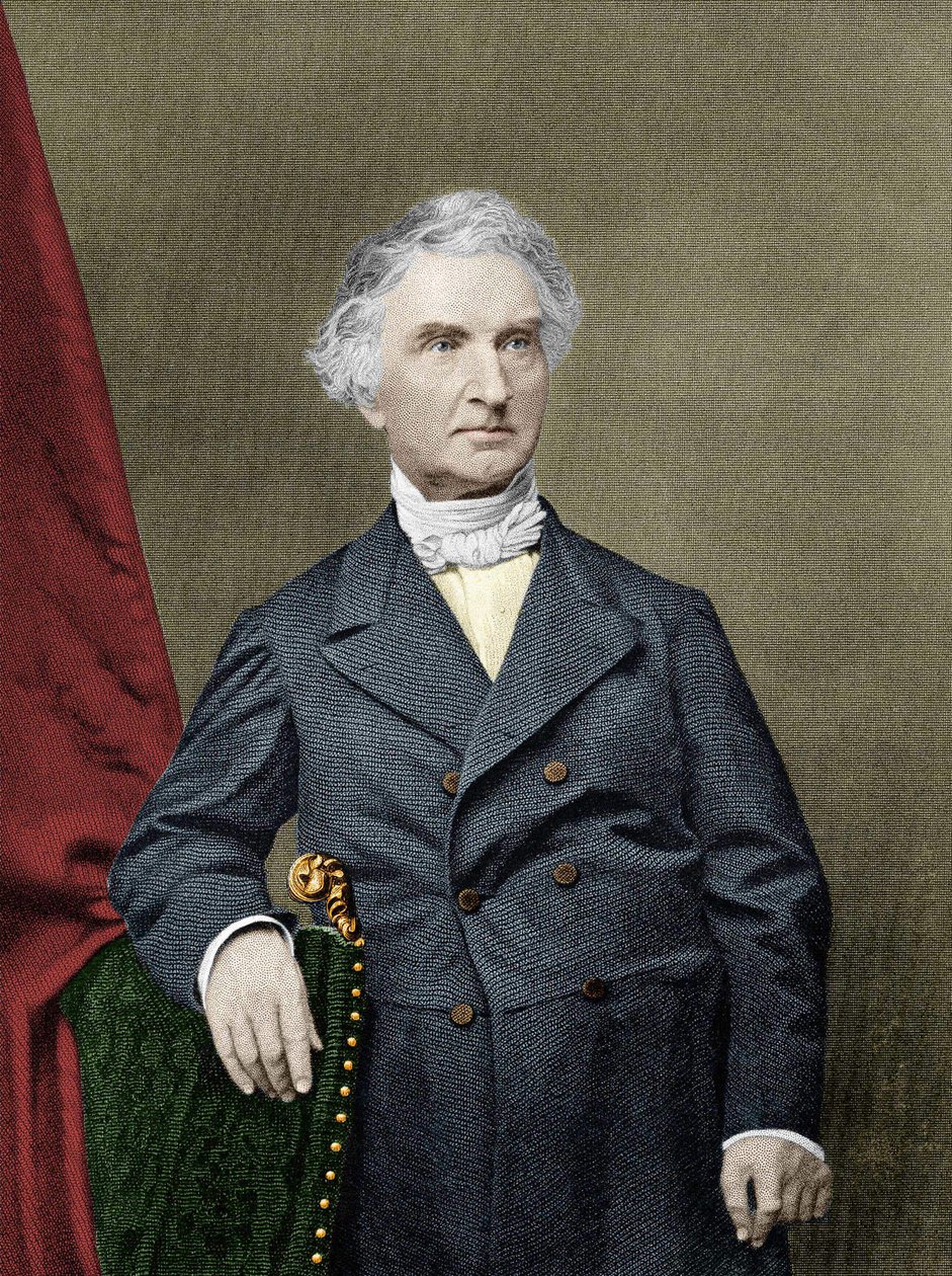 البارون جوستوس فون ليبيج ، كيميائي ألماني (1803-1873). بواسطة فنان غير معروف