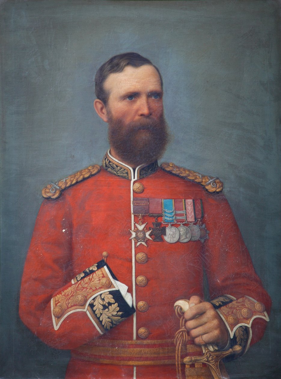رسالة الرائد مارك ووكر VC (1827-1902) بواسطة فنان غير معروف