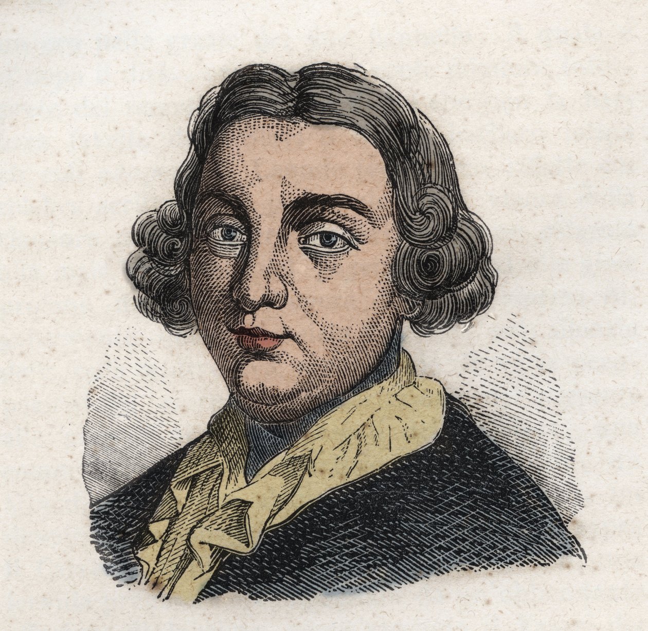 كارلو جولدوني (1707-1793) ، كاتب مسرحي إيطالي بواسطة فنان غير معروف