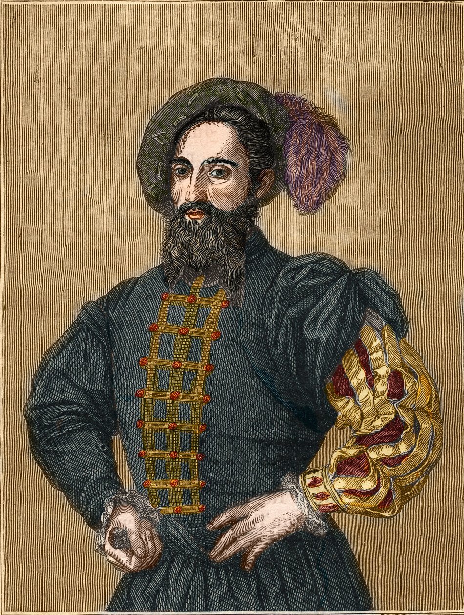 سيزار بورجيا (1475-1507) دوق فالنسيا. (نقش) (القرن التاسع عشر). بواسطة فنان غير معروف