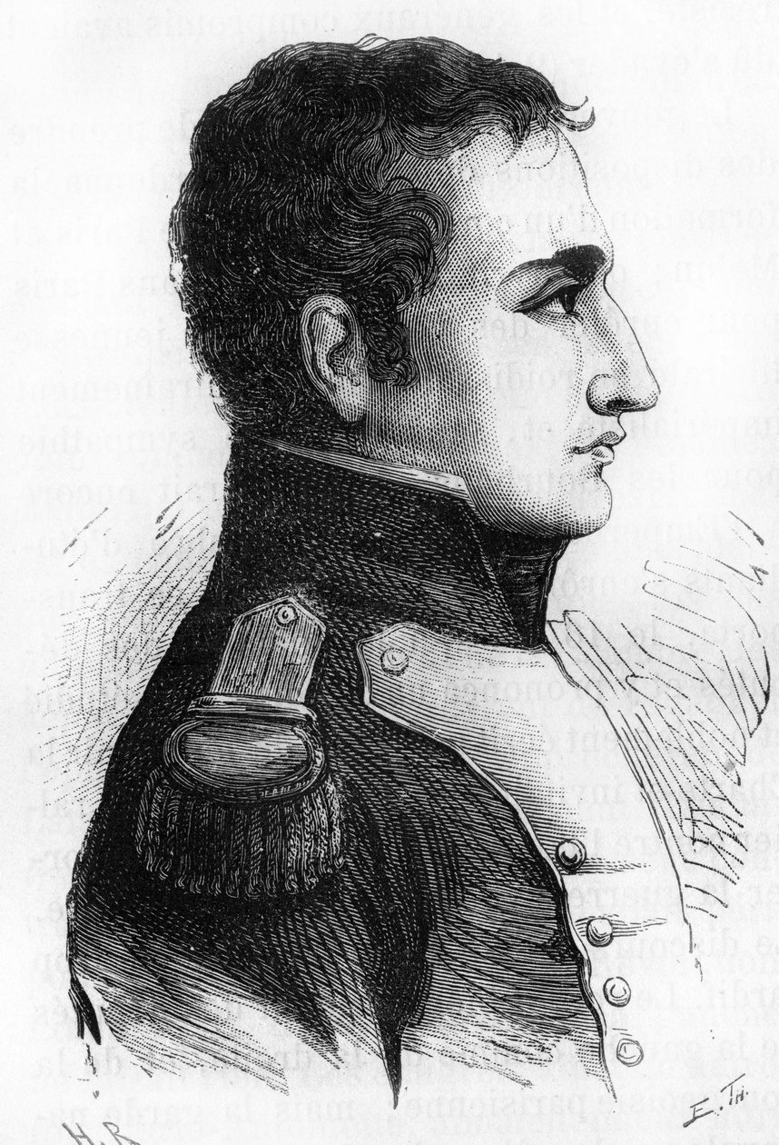 شارل أنجيليك فرانسوا هوشيت دي لا بيدويير. (1786-1815) نابليون مارشال دي كامب ، مساعد المعسكر ، بير دو فرانس. بواسطة فنان غير معروف