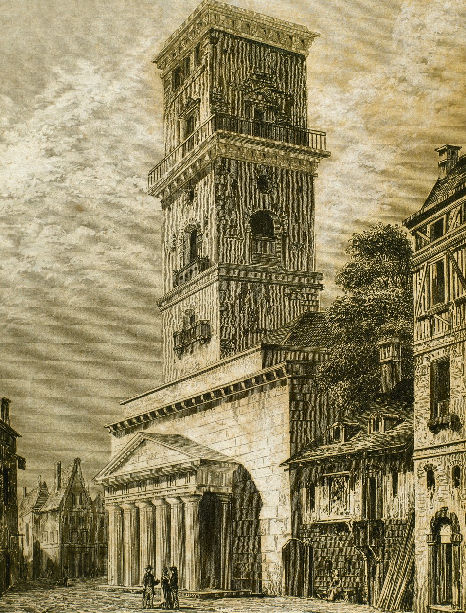 كنيسة أو كاتدرائية السيدة العذراء بواسطة غير معروف