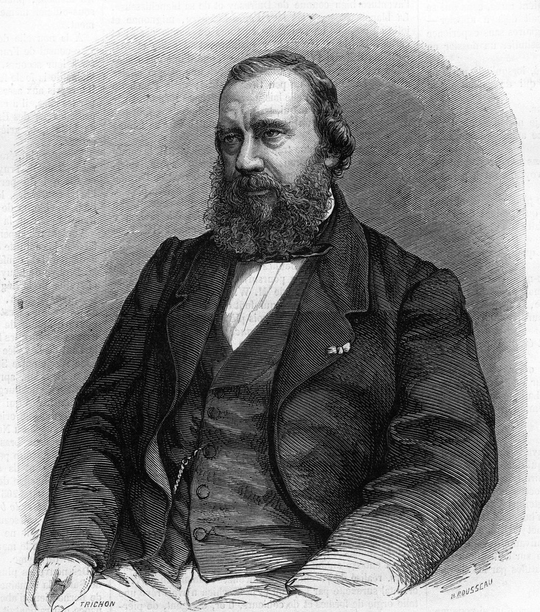 كونستانت ترويون (1810-1865) ، رسام فرنسي. بواسطة فنان غير معروف