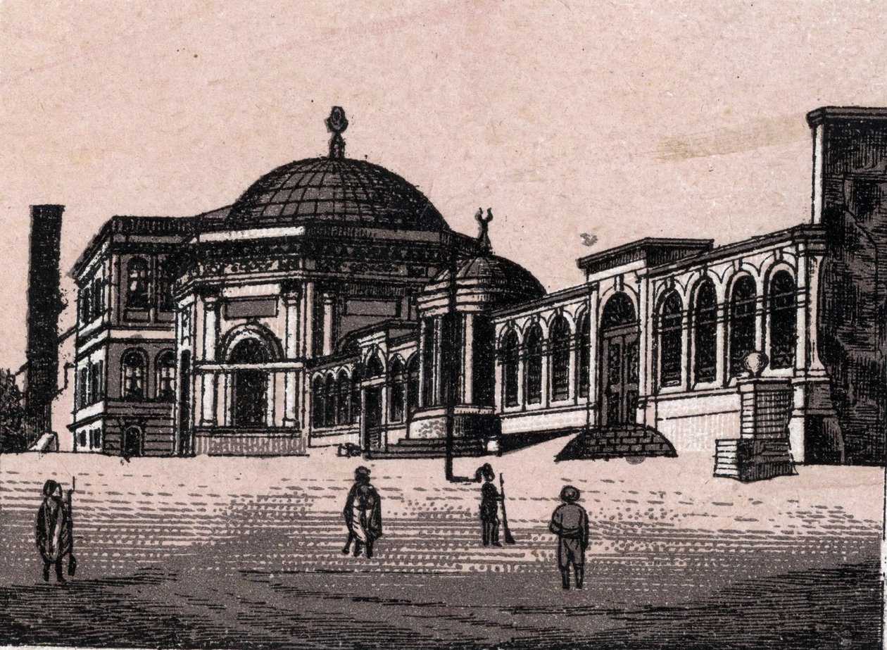 القسطنطينية ، تركيا: منظر لعمود برولي (عمود محترق). في "" العالم يوضح 168 مشاهدة "" غير مؤرخ (نهاية القرن التاسع عشر) بواسطة فنان غير معروف