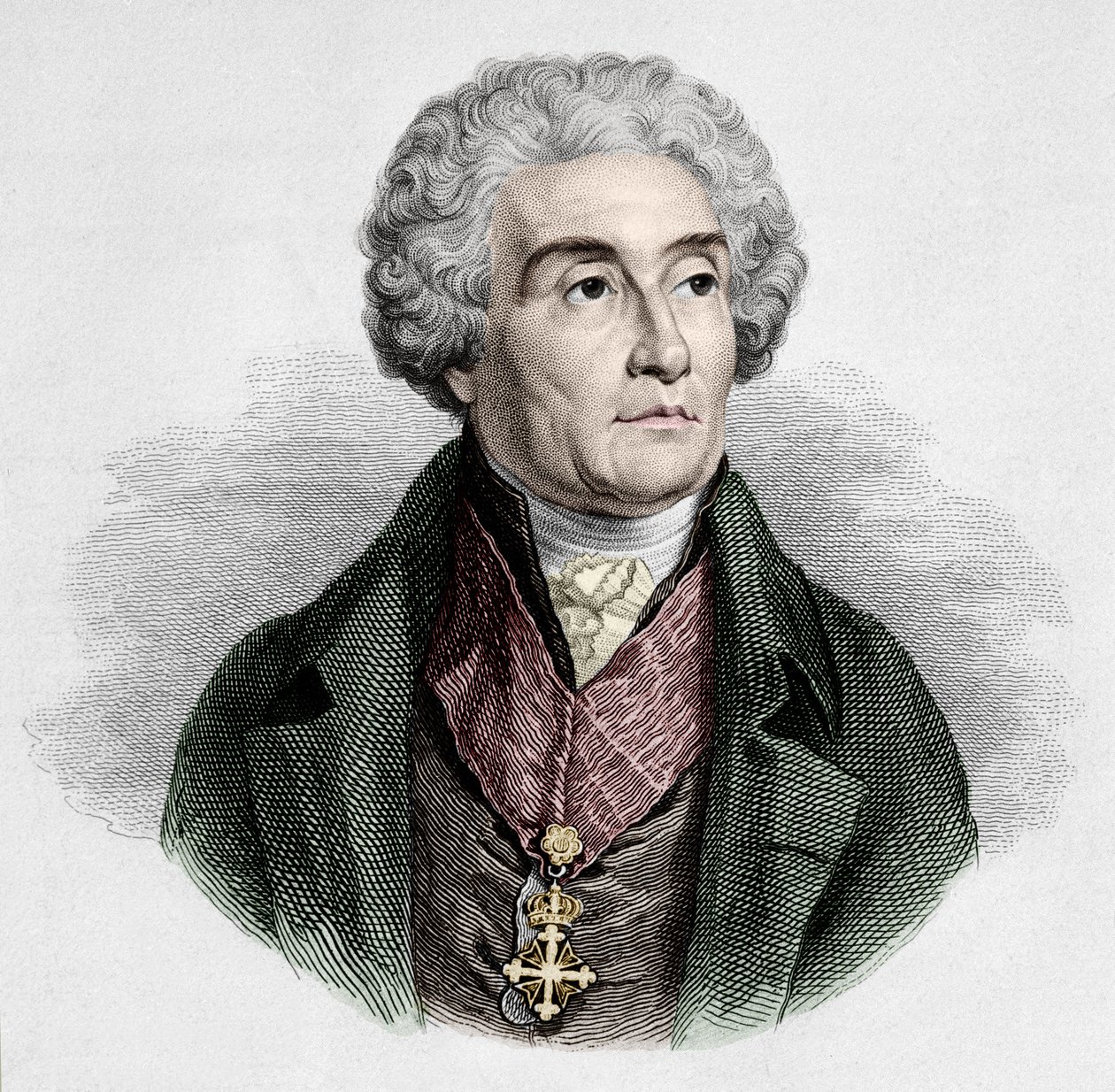 الكونت جوزيف دي مايستر (1753-1821) ، سياسي وكاتب وفيلسوف فرنسي. مجموعة خاصة Milanese. بواسطة فنان غير معروف