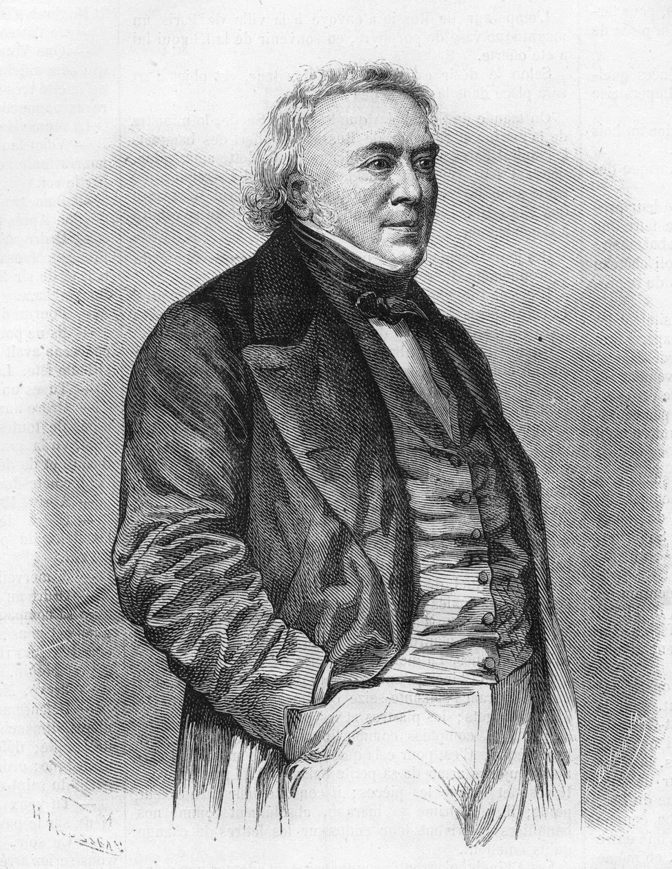 دكتور. راير (1793-1867). بواسطة فنان غير معروف