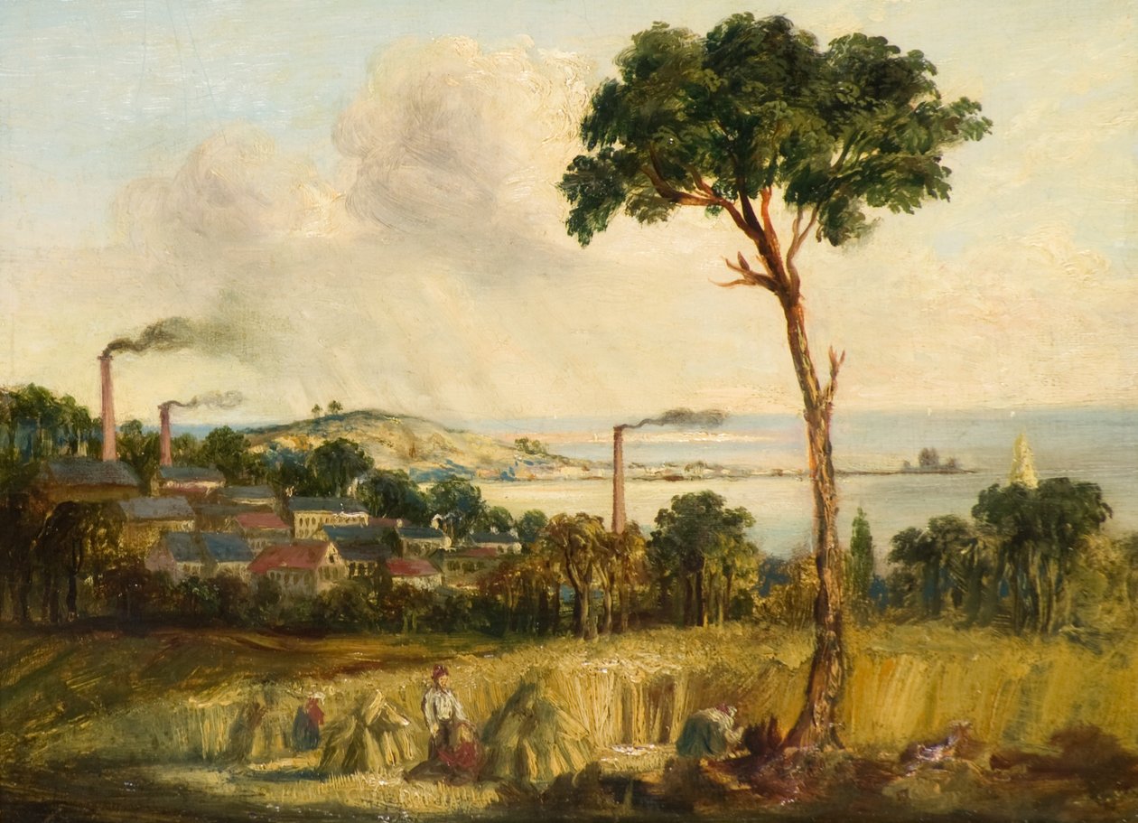 دندي من Balgay Hill ، حوالي 1824 (زيت على ظهر السفينة) بواسطة فنان غير معروف