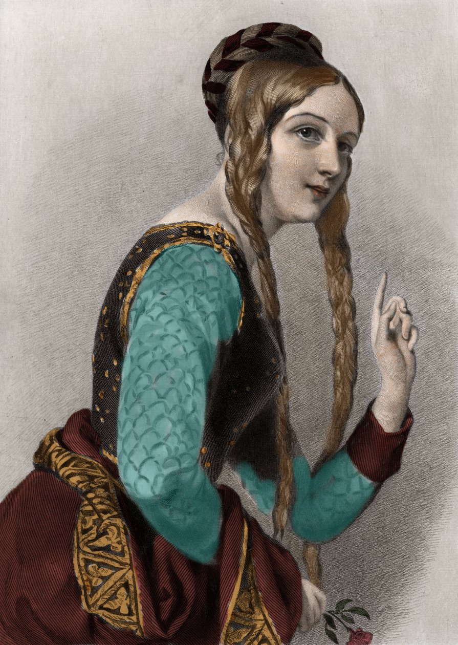 Eleanor of Aquitaine - Alienor d "Aquitaine بواسطة غير معروف