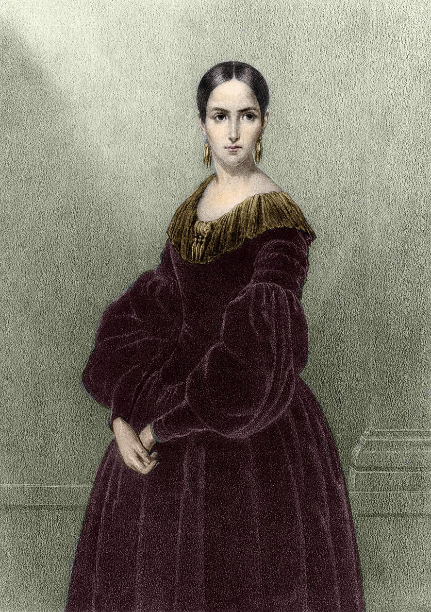 إليزابيث راشيل فيليكس ، المعروفة باسم مادموزيل راشيل (1821-1858) ، تراجيدية فرنسية. بواسطة فنان غير معروف