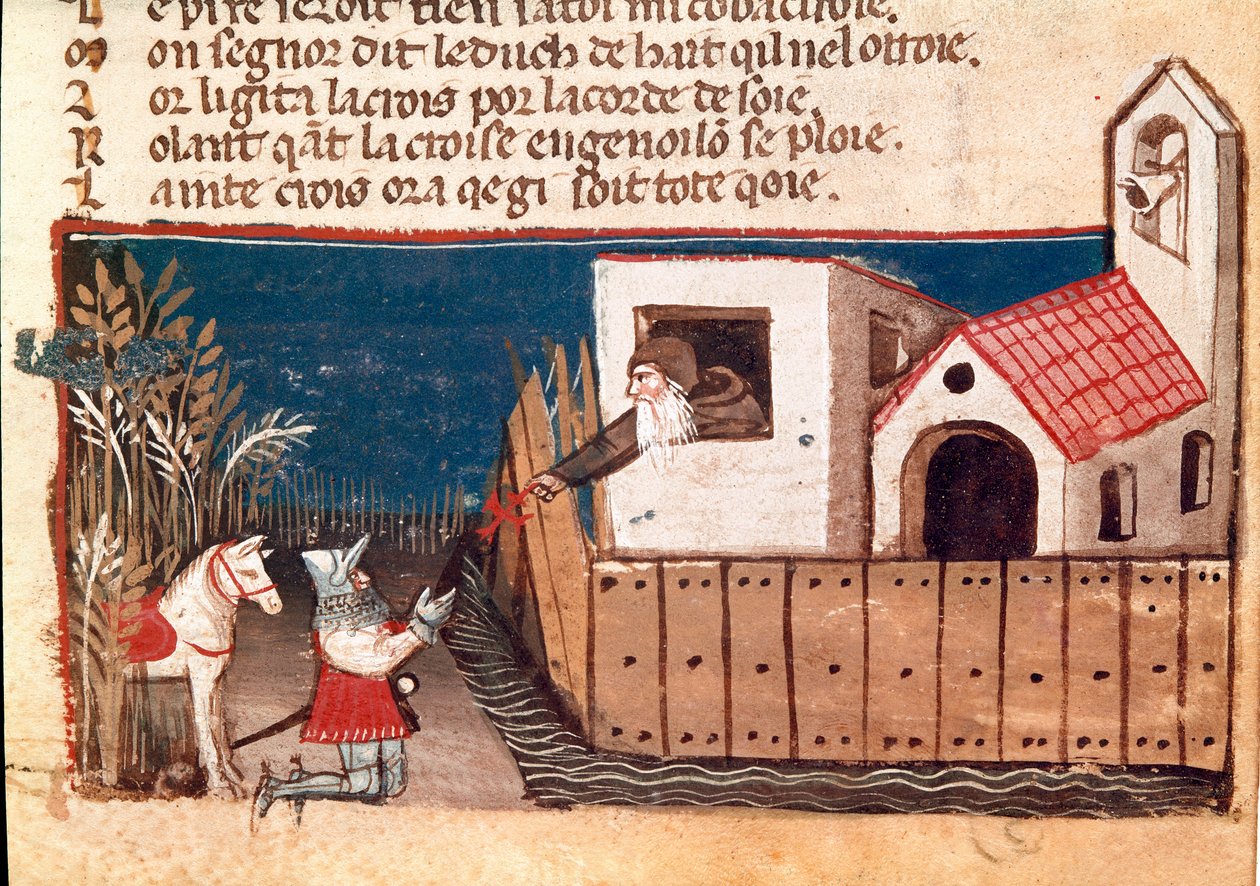الدخول الى اسبانيا (Miniature بواسطة فنان غير معروف