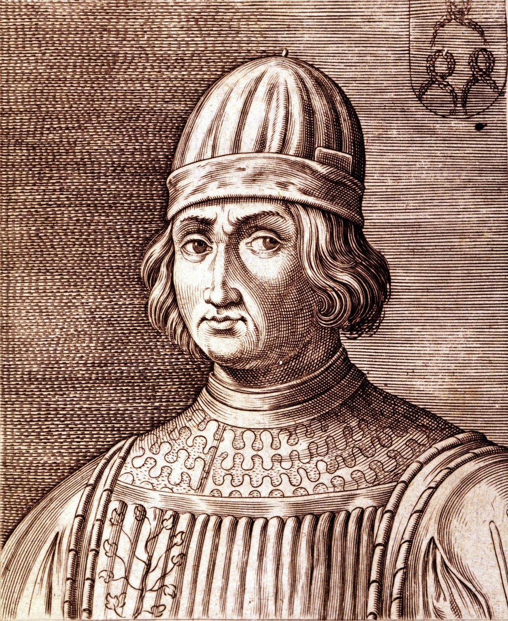 إيراسمو دا نارني ، الملقب بـ Gattamelata Condottiere Italian (Narni ، v. 1370 in Padua بواسطة فنان غير معروف