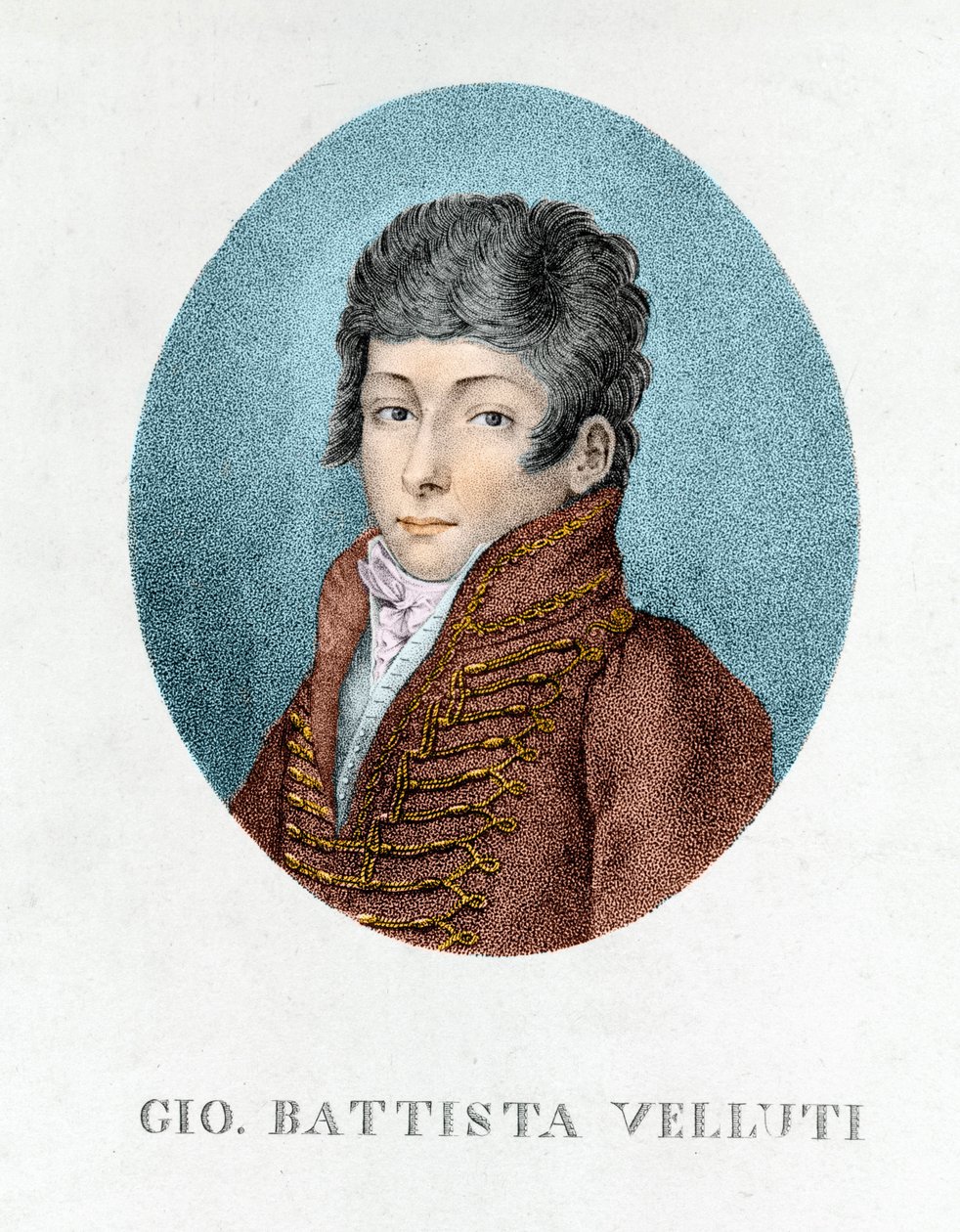جيوفاني باتيستا فيلوتي (1781-1861) ، آخر أوبرا مخصية. بواسطة فنان غير معروف