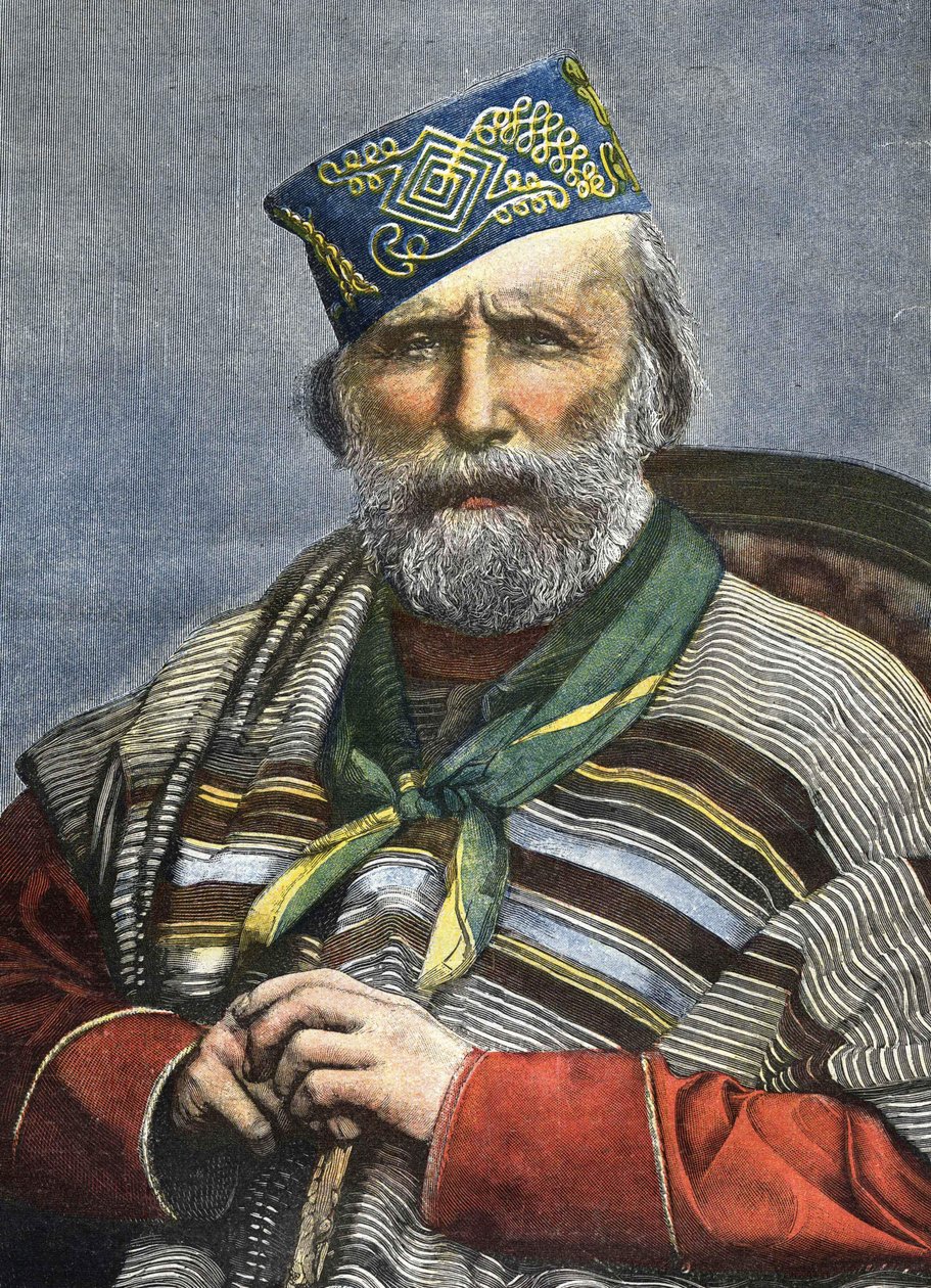 جوزيبي غاريبالدي (1807-1882) بواسطة فنان غير معروف
