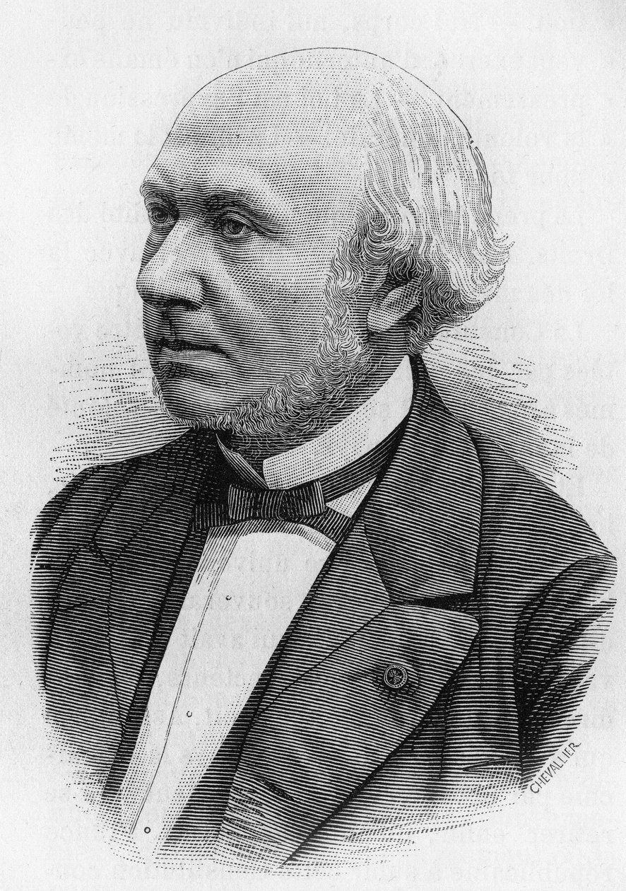 هنري والون (1812 - 1904) ، مؤرخ وسياسي فرنسي. بواسطة فنان غير معروف