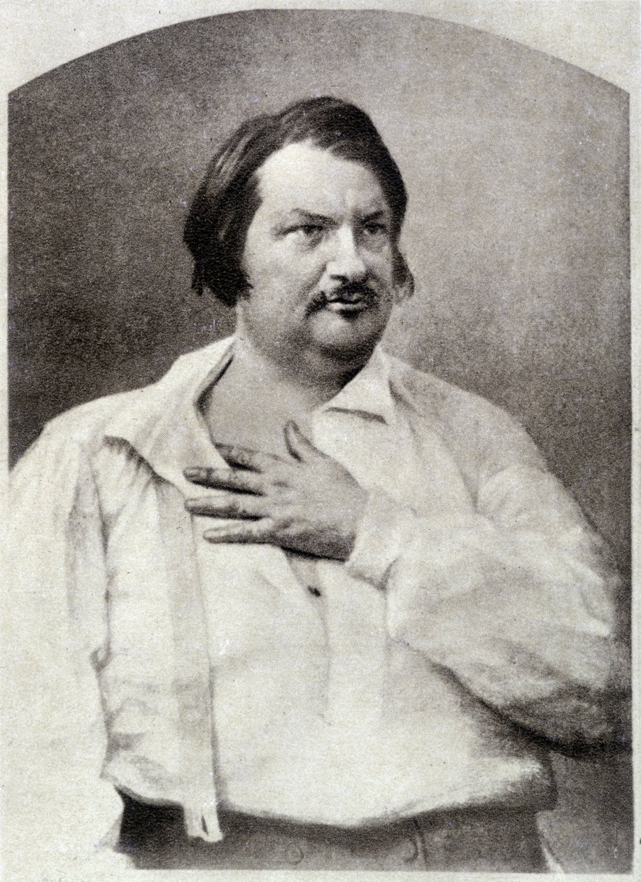 Honoré de Balzac ، حوالي عام 1850 بواسطة فنان غير معروف