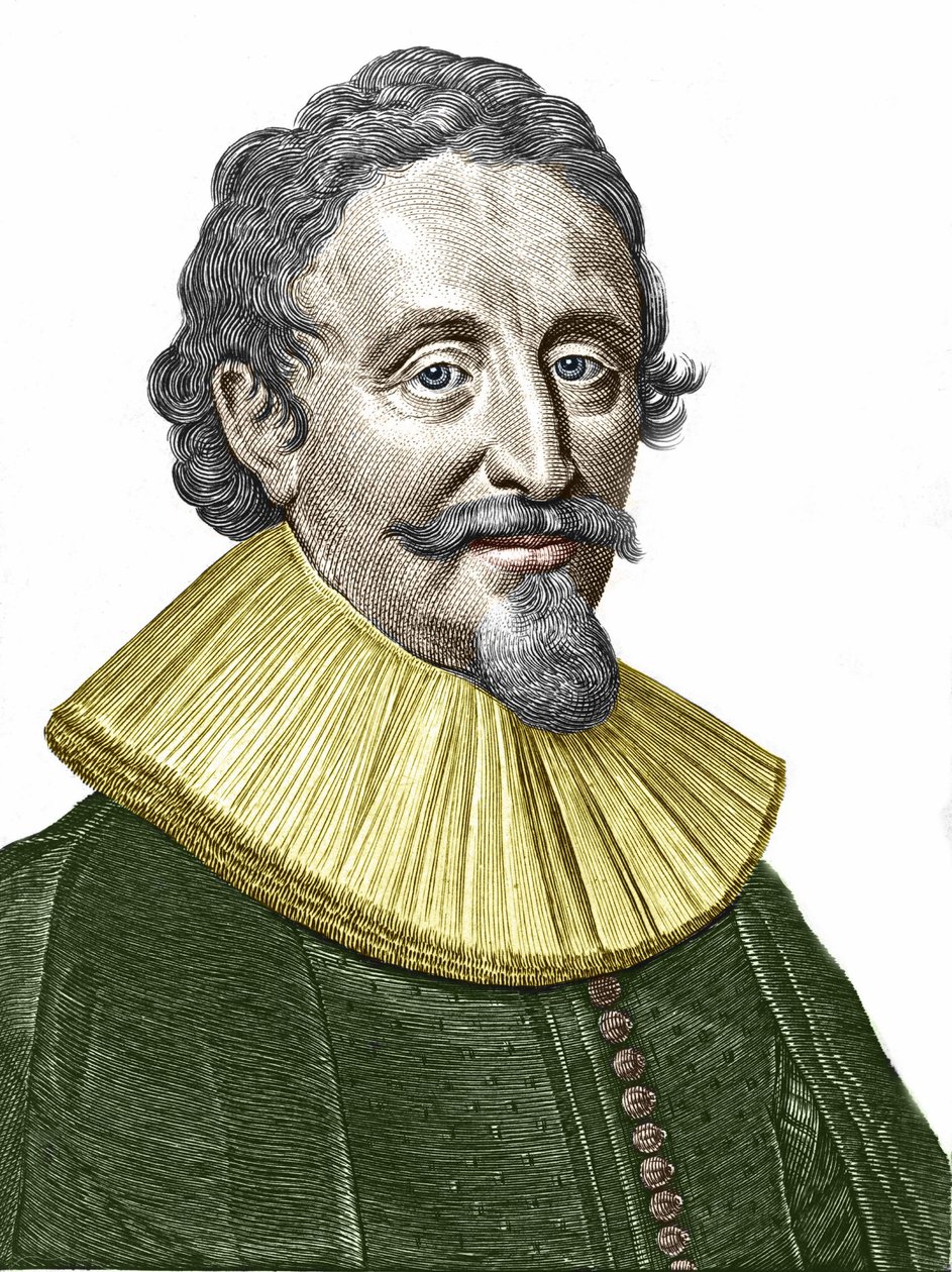 Hugo de Groot dit Grotius (1583 - 1645) محامٍ ودبلوماسي هولندي بواسطة فنان غير معروف