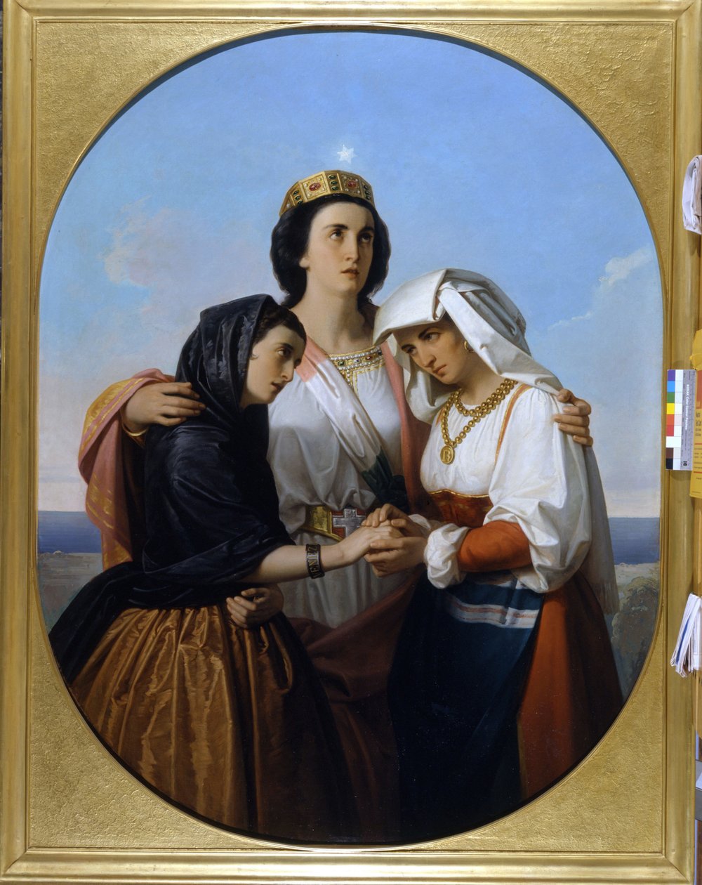 تستضيف إيطاليا البندقية وروما (1860) لوحة مجهولة Museo del Risorgimento Milan بواسطة فنان غير معروف