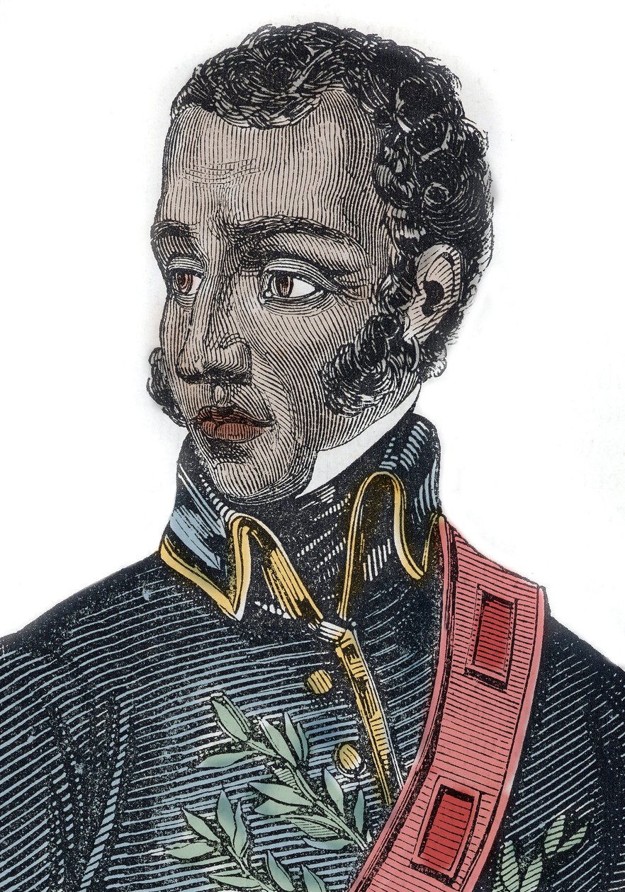 جان بيير بوير ، رئيس هايتي 1818-1843 - جان بيير بوير (1776-1850) سياسي هايتي - بواسطة فنان غير معروف