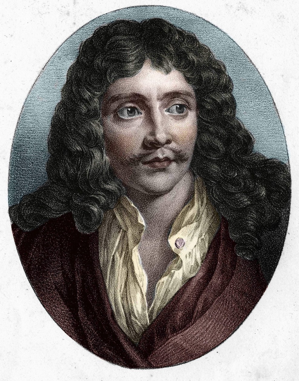 جان بابتيست بوكلين دي موليير (1622-1673). بواسطة فنان غير معروف