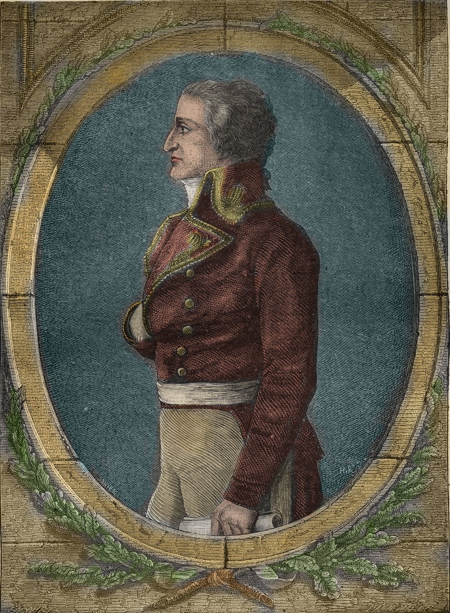 جان جاك ريجيس (جان جاك ريجيس) دي كامباسيريس (1753-1824)) سياسي فرنسي - صورة جان جاك ريجيس دي كامباسيريس بواسطة فنان غير معروف