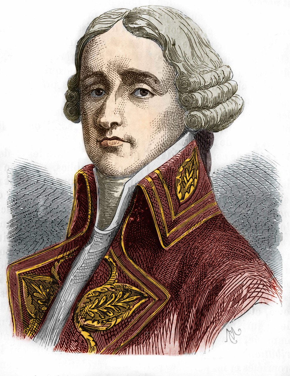 جان جاك ريجيس دي كامباسيريس (1753-1824) ، سياسي ومحامي فرنسي. بواسطة فنان غير معروف