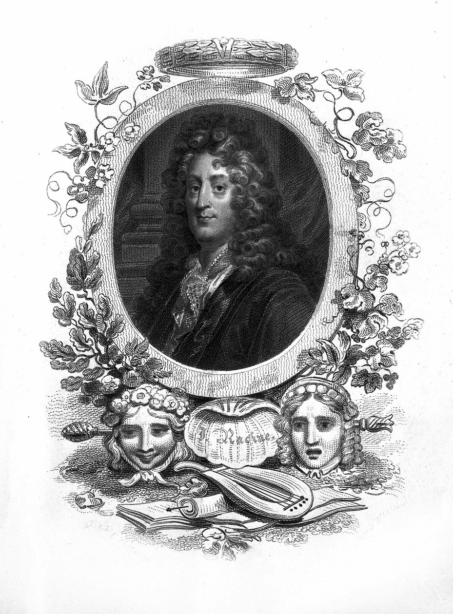 جان راسين (1639-1699) ، شاعر فرنسي مأساوي. بواسطة فنان غير معروف
