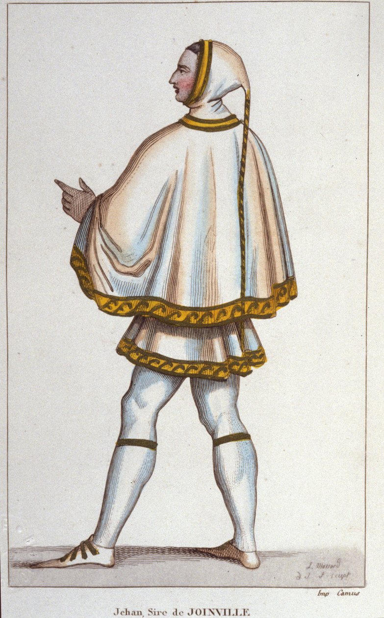 جان دي جوينفيل (1225-1317). بواسطة فنان غير معروف