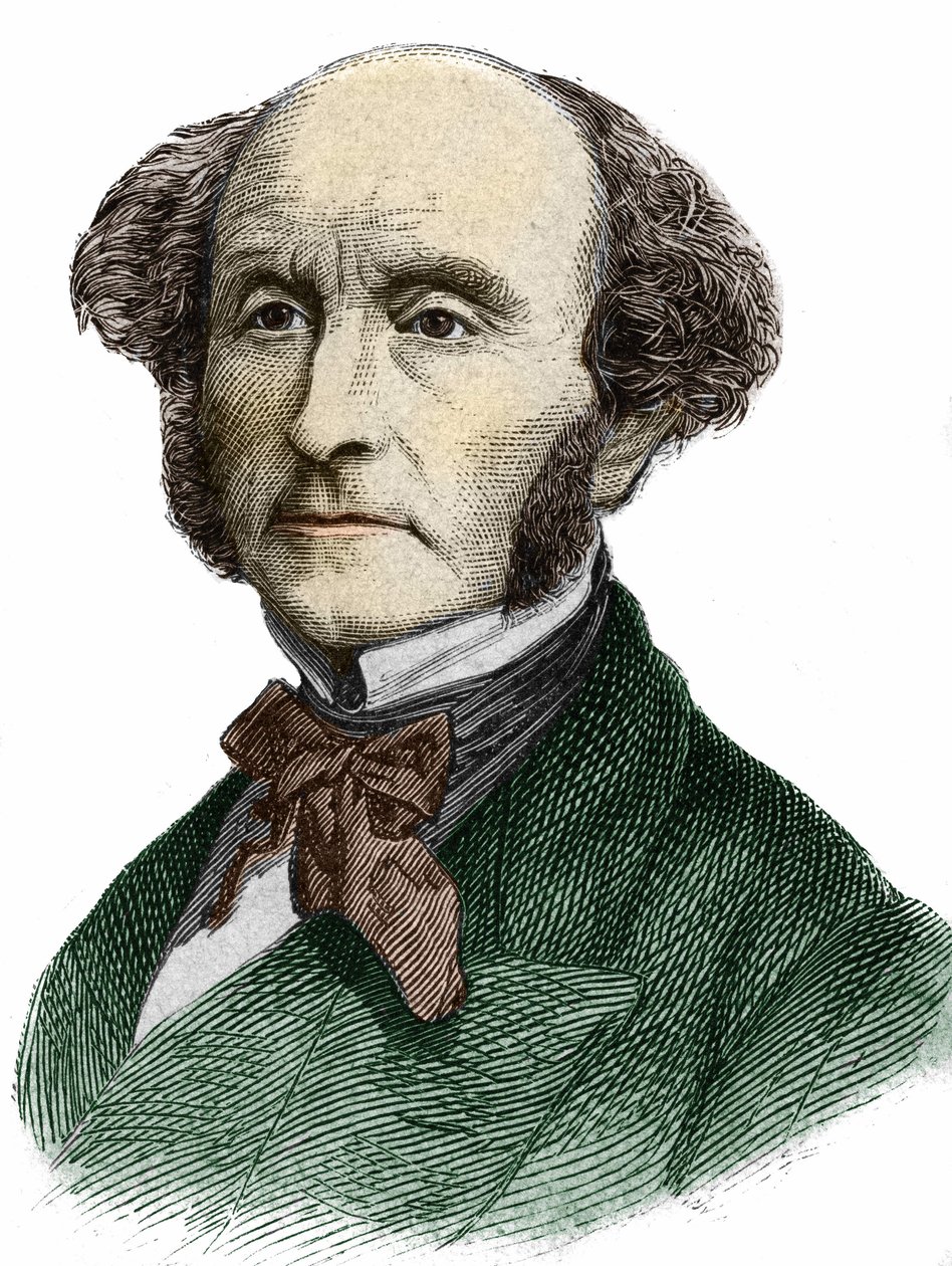 جون ستيوارت ميل (1806-1873) ، فيلسوف واقتصادي بريطاني. بواسطة فنان غير معروف