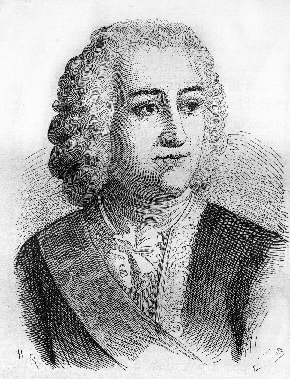 جوزيف فرانسوا دوبليكس (1697-1763) ، المسؤول الاستعماري الفرنسي بواسطة فنان غير معروف