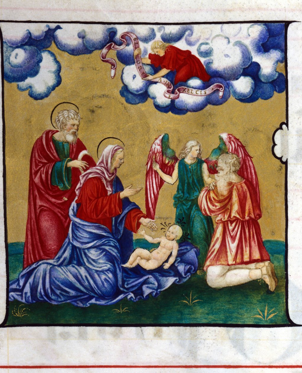 La Nativity ، تمثيل من جوقة Chiesa dell
