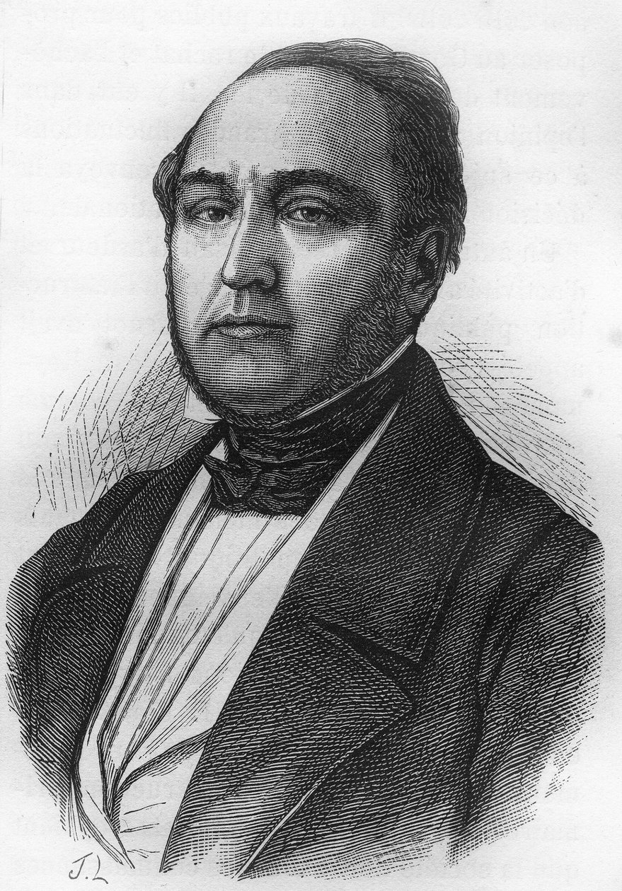 لازار هيبوليت كارنو (1801-1888) ، سياسي فرنسي. بواسطة فنان غير معروف