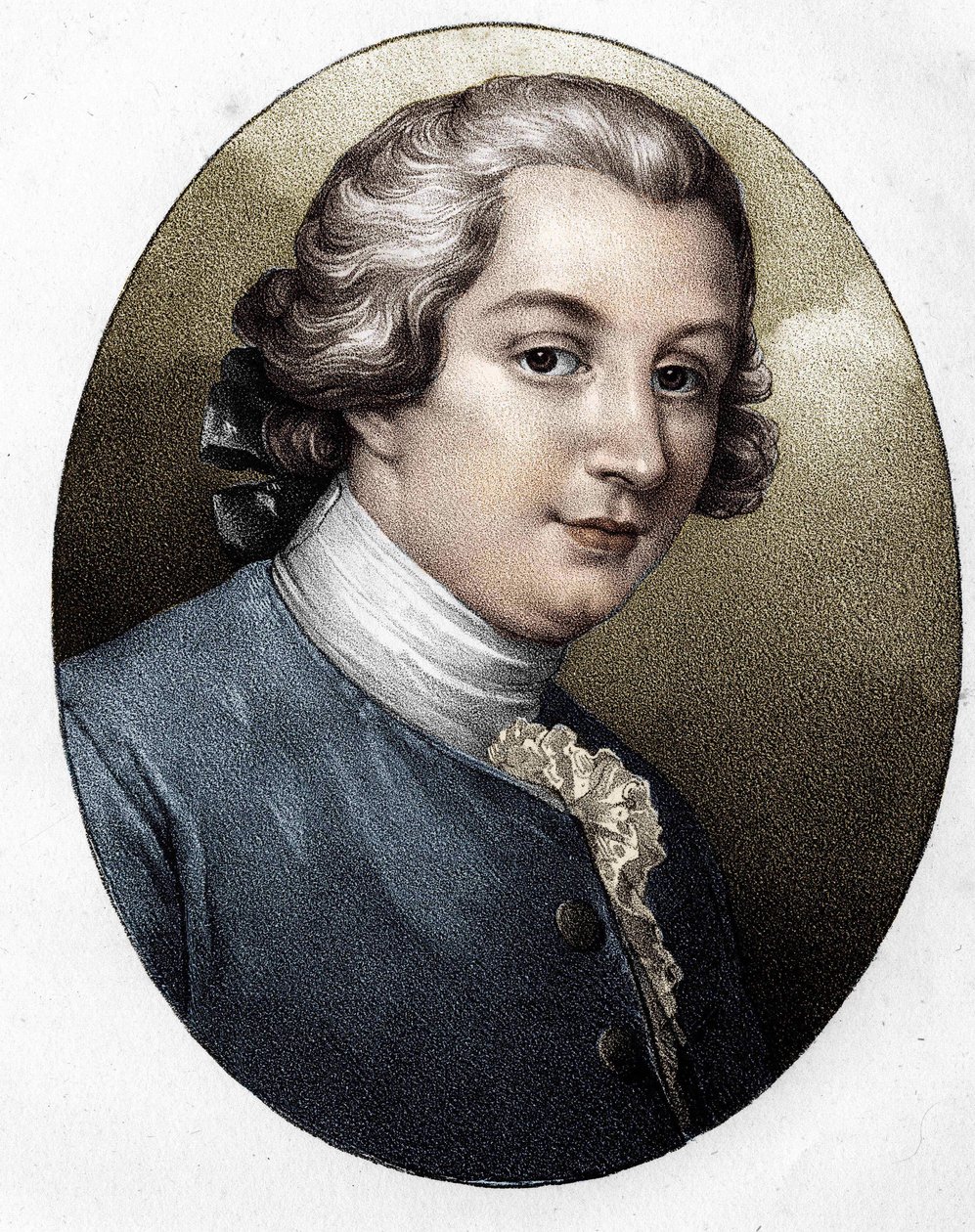 Louis Gresset (1709-1777) ، كاتب فرنسي. بواسطة فنان غير معروف