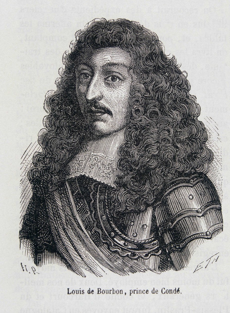 لويس الثاني من بوربون ، أمير كوندي (بوربون كوندي) ، المعروف باسم لو غراند كوندي (1621-1686). بواسطة فنان غير معروف