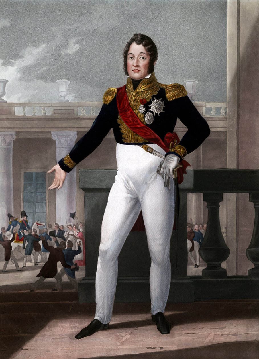 لويس فيليب ، ملك الفرنسيين - صورة لويس فيليب دورلينز (1773-1850) (ملك فرنسا لويس فيليب الأول) بواسطة فنان غير معروف