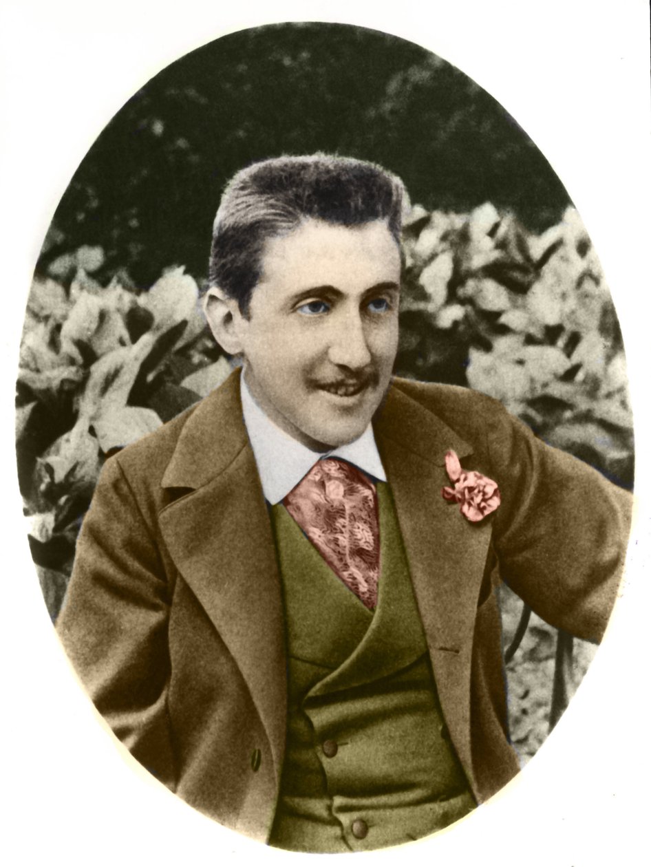 مارسيل بروست (1871-1922) ، كاتب فرنسي ، حوالي 1891 بواسطة فنان غير معروف