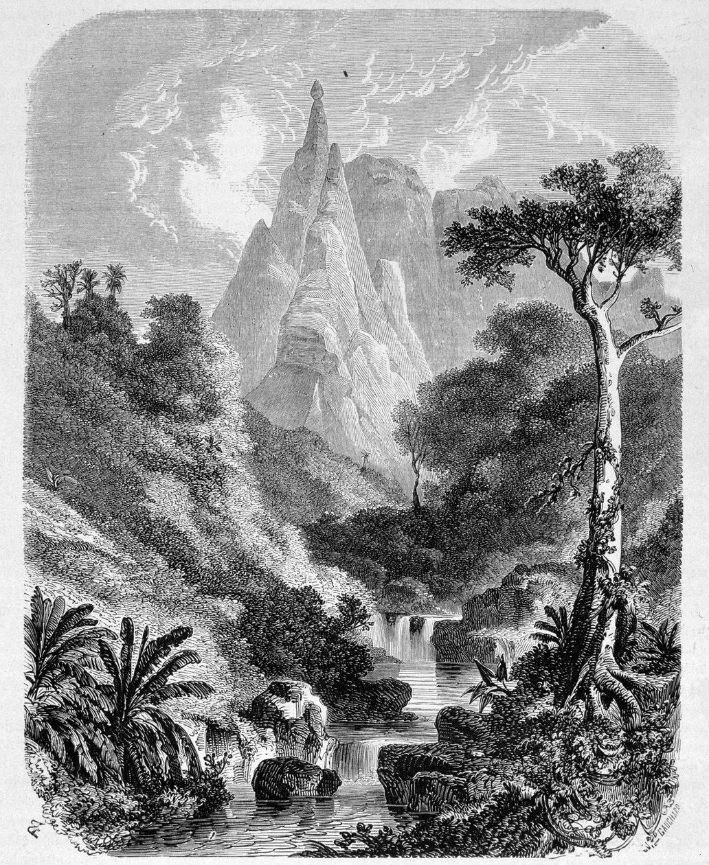موريشيوس: بيتر بوث - في "" Le Tour du Monde "، الأسبوع الثاني 1861 بواسطة فنان غير معروف