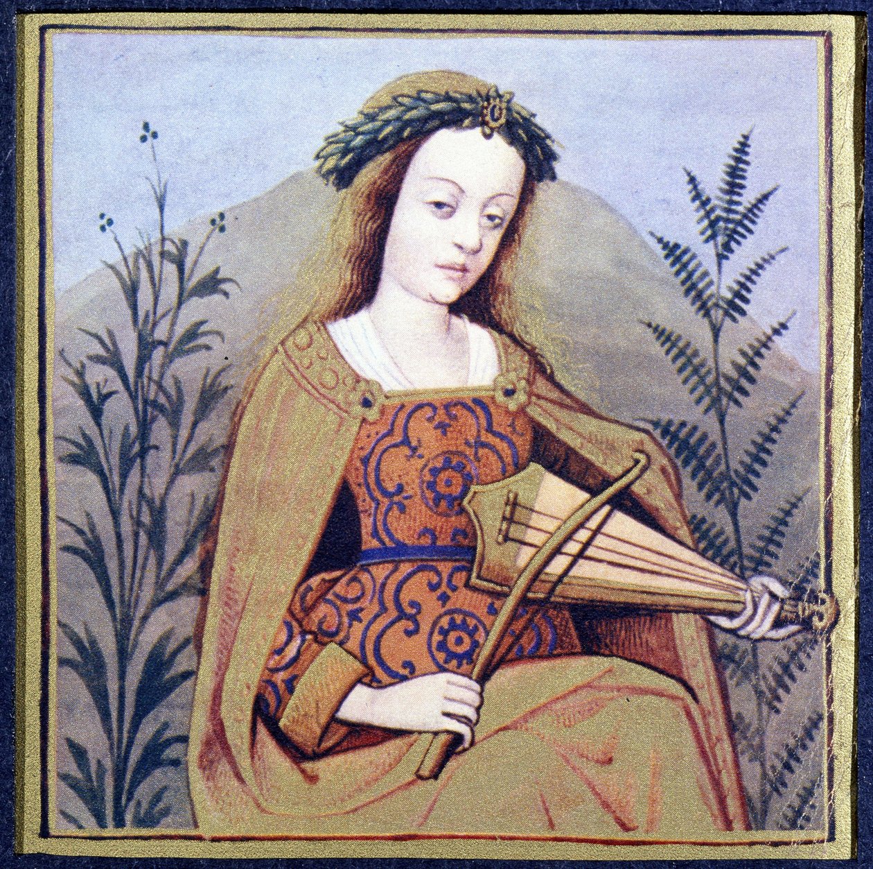 Meduse ، ابنة Phorcis (واحدة من gorgons ، الفاني الوحيد من بين الثلاثة) - وفقًا لـ Boccace's “Ladies of Renown” ، v 1360 بواسطة فنان غير معروف