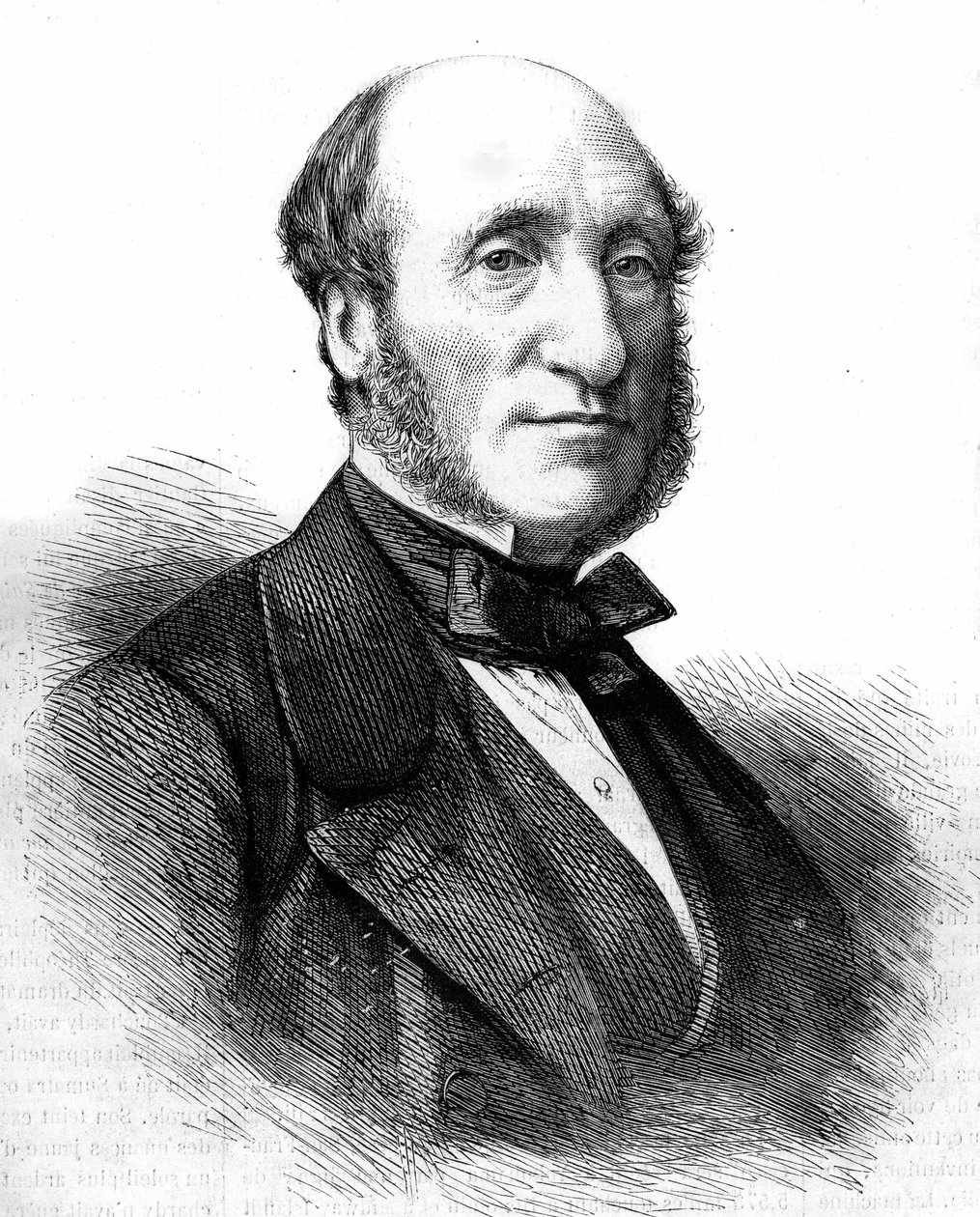 ميشيل شوفالييه. اقتصادي وسياسي فرنسي (1806 إلى 1879). بواسطة فنان غير معروف