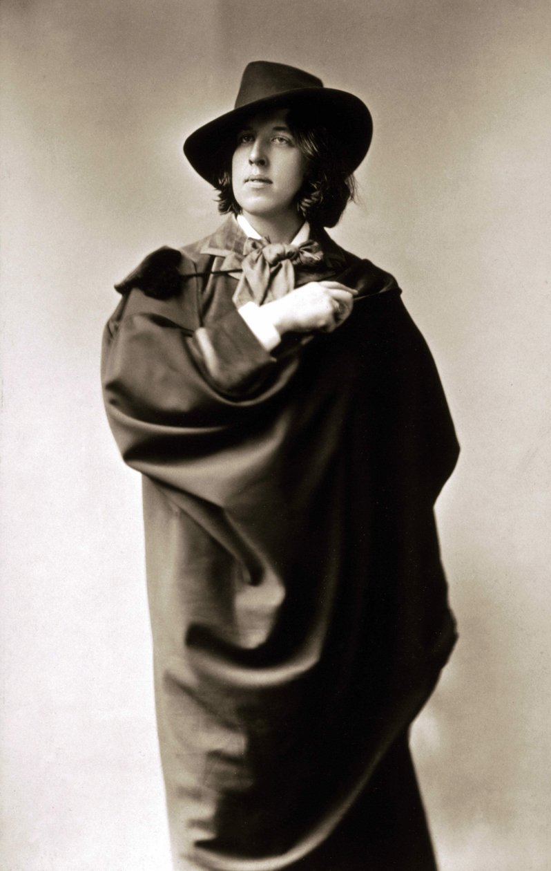 أوسكار وايلد (1854-1900) حوالي عام 1882 بواسطة نابليون ساروني (1821-1896). بواسطة فنان غير معروف