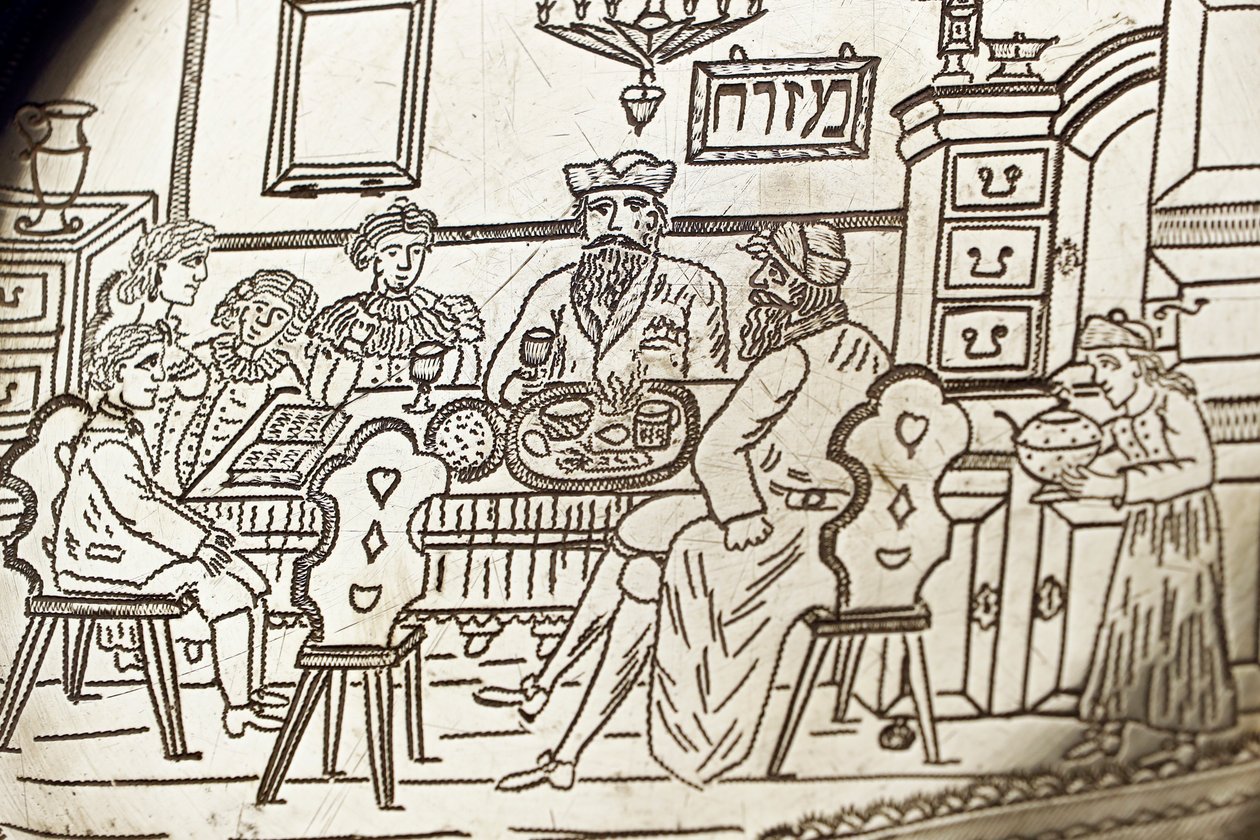 صفيحة عيد الفصح ، القرن التاسع عشر بواسطة غير معروف