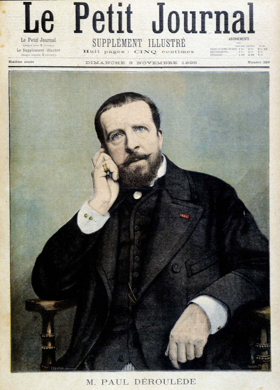 بول ديليدي - في "" Le Petit Journal "" بتاريخ 3/11/1895 بواسطة فنان غير معروف
