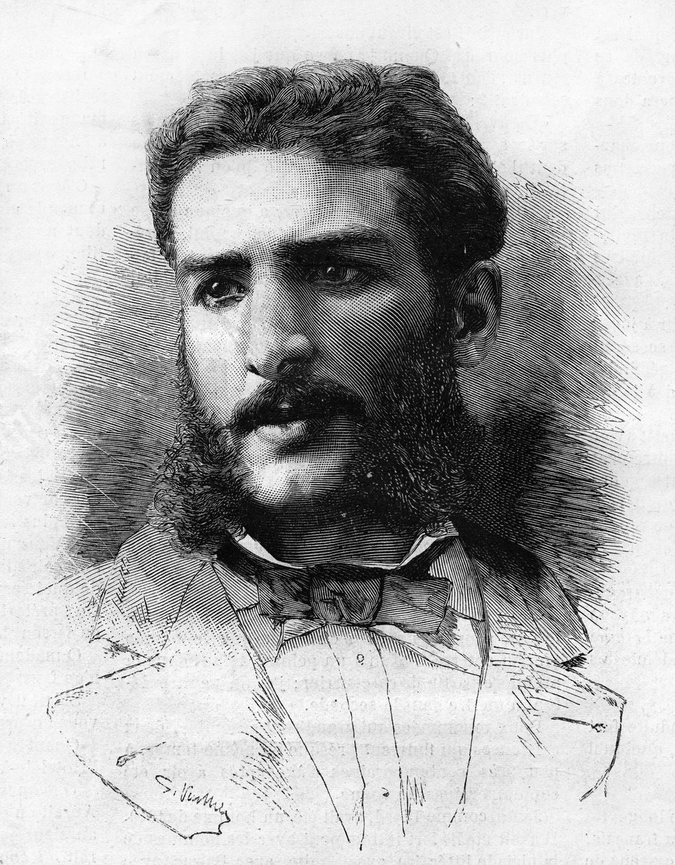 بيير سافورجنان من برازا (1852-1905) ، مستكشف فرنسي في عام 1882. بواسطة فنان غير معروف