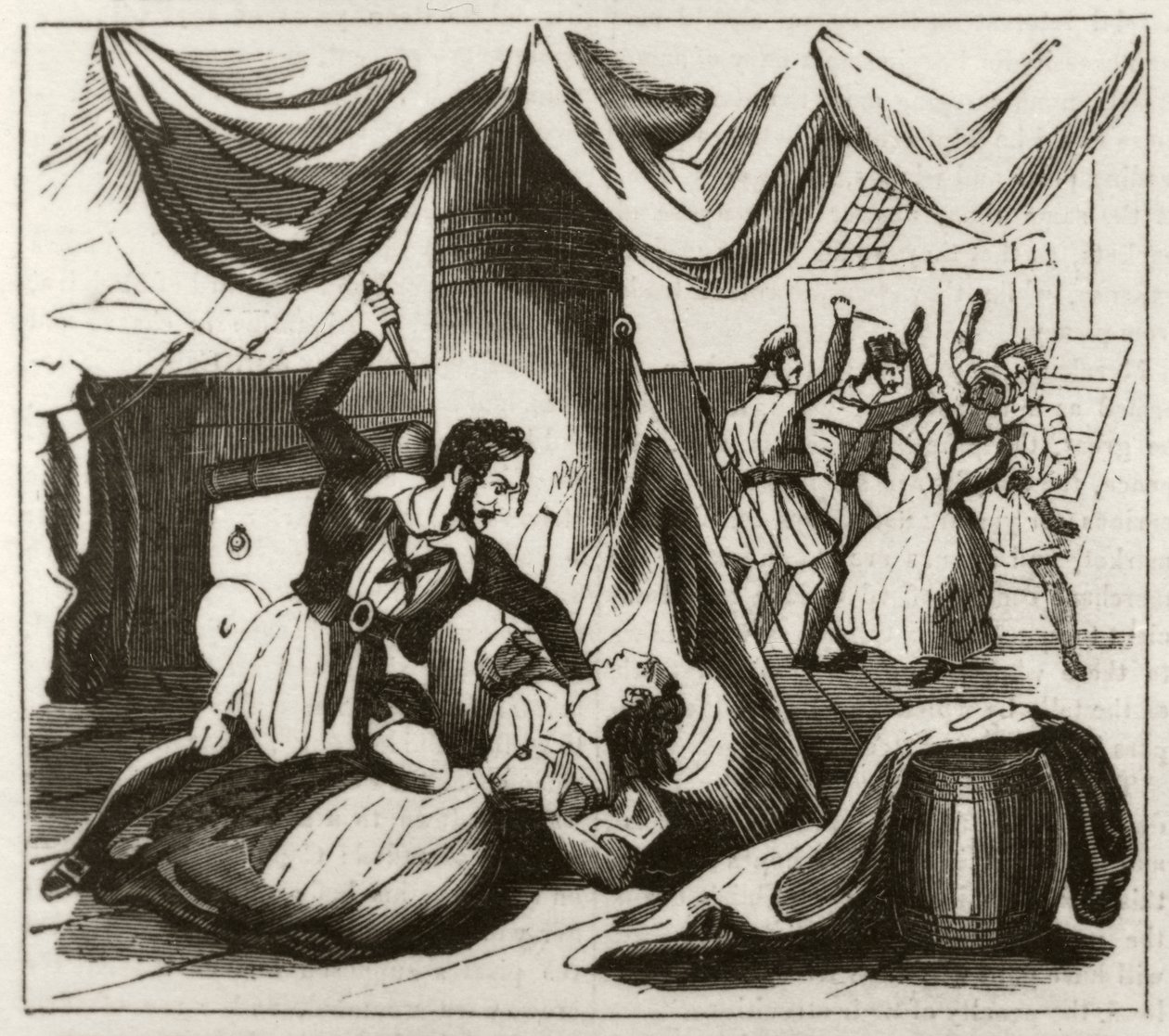 Piracy and murder on board the brig 