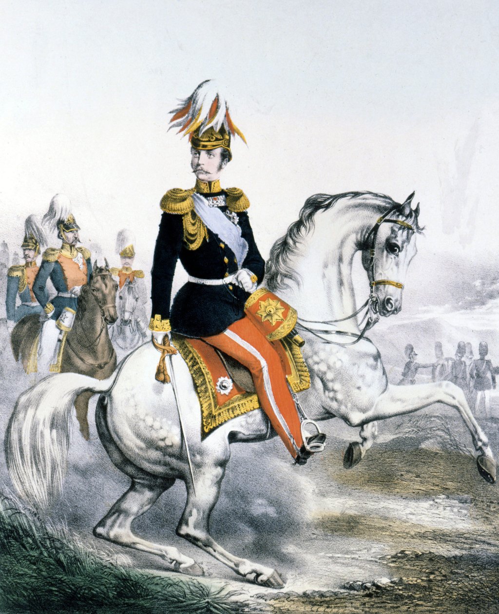 صورة ألكسندر الثاني نيكولايفيتش (1818 - 1881). بواسطة فنان غير معروف