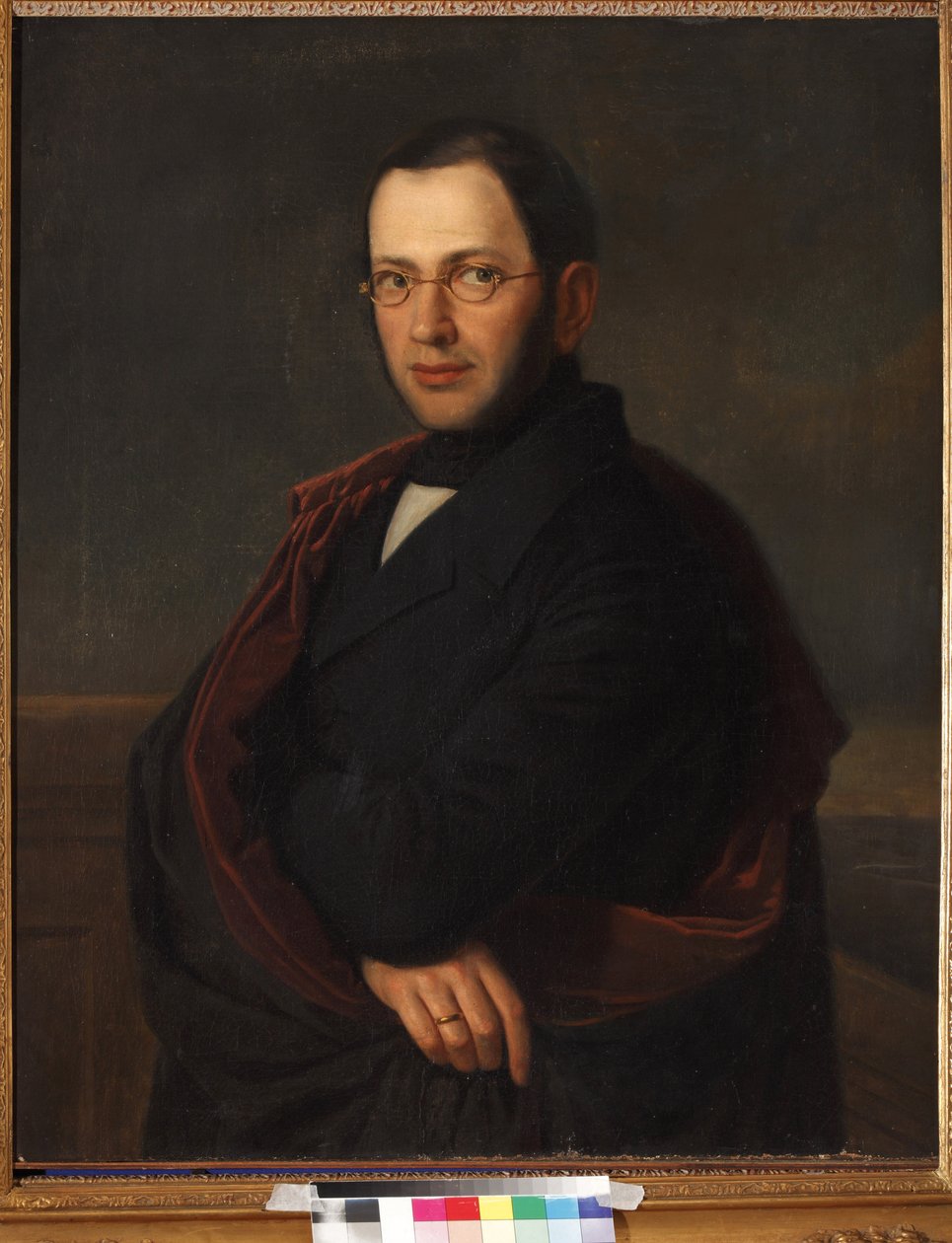 صورة ألكسندر نيكولايفيتش رايفسكي (1795-1868) ، مجهول. زيت على قماش بواسطة فنان غير معروف